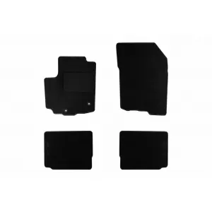 Mochete textile de la Rigum potrivite pentru Suzuki SX4 S-cross Hybrid după 2020, set de 4 bucăți, negru