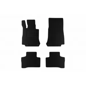 Mochete textile de la Rigum potrivite pentru Mercedes EQC după 2019, set de 4 bucăți, negru
