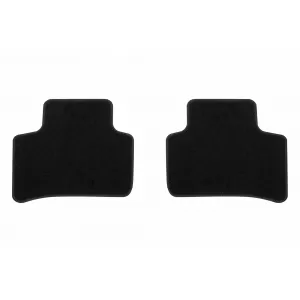 Textile floor mats by Rigum suitable for Mercedes GLK X204 2008-2015, set of 4 pieces, black