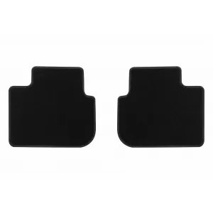 Textile floor mats by Rigum suitable for Mitsubishi Colt 2004-2012 3 doors, set of 4 pieces, black