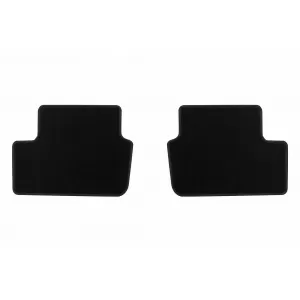 Textile floor mats by Rigum suitable for Mitsubishi Lancer 2009-2017, set of 4 pieces, black