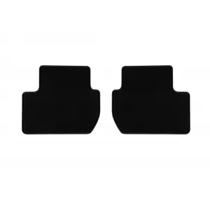 Textile floor mats by Rigum suitable for Mitsubishi Outlander 2007-2015, set of 4 pieces, black