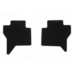 Textile floor mats by Rigum suitable for Mitsubishi Pajero 2000-2015, set of 4 pieces, black