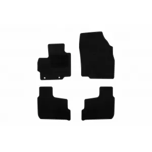 Textile floor mats by Rigum suitable for Mitsubishi Space Star after 2019, set of 4 pieces, black