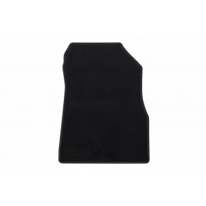 Textile floor mats by Rigum suitable for Nissan Micra after 2017, set of 4 pieces, black