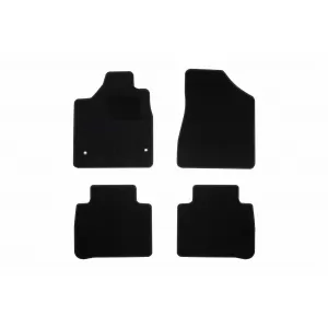 Textile floor mats by Rigum suitable for Nissan Murano 2002-2008, set of 4 pieces, black