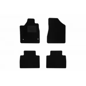Textile floor mats by Rigum suitable for Nissan Murano 2008-2016, set of 4 pieces, black
