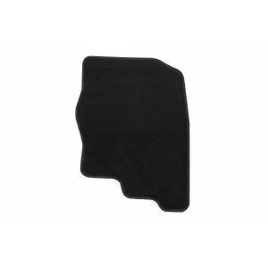 Textile floor mats by Rigum suitable for Nissan Navara 2005-2010, set of 4 pieces, black