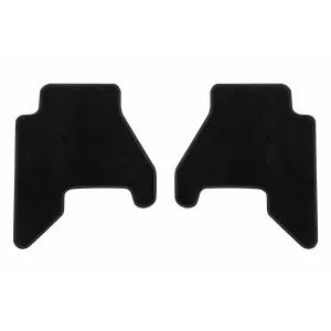 Textile floor mats by Rigum suitable for Nissan Navara 2005-2010, set of 4 pieces, black