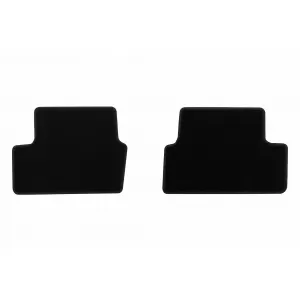 Textile floor mats by Rigum suitable for Nissan Qashqai 2007-2014, set of 4 pieces, black