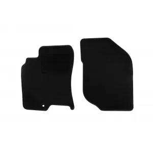 Textile floor mats by Rigum suitable for Nissan X-Trail 2001-2007, set of 4 pieces, black