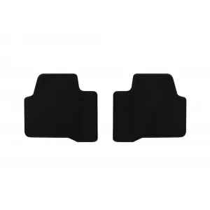Textile floor mats by Rigum suitable for Nissan X-Trail 2001-2007, set of 4 pieces, black