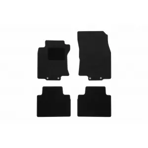 Textile floor mats by Rigum suitable for Nissan X-Trail T32 2014-2020, set of 4 pieces, black