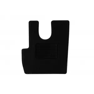 Textile floor mats by Rigum suitable for DAF CF Euro 6 after 2014, set of 2 pieces, black