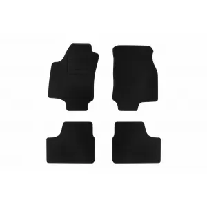 Textile floor mats by Rigum suitable for Opel Astra G 1998-2004, set of 4 pieces, black