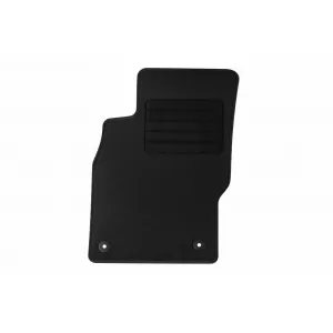 Textile floor mats by Rigum suitable for Opel Corsa E 2014-2019, set of 4 pieces, black