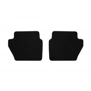 Textile floor mats by Rigum suitable for Ford Fiesta 2008-2011, set of 4 pieces, black