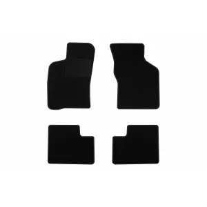 Mochete textile de la Rigum potrivite pentru Opel Vectra A 1988-1995, set de 4 bucăți, negru