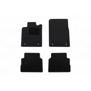 Textile floor mats by Rigum suitable for Opel Vectra C 2002-2008, set of 4 pieces, black
