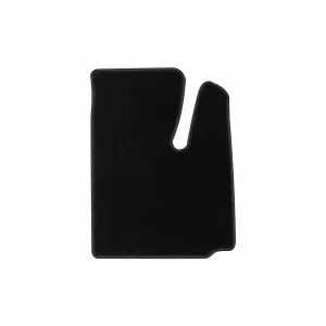 Textile floor mats by Rigum suitable for Fiat Doblo 2001-2010, set of 2 pieces, black