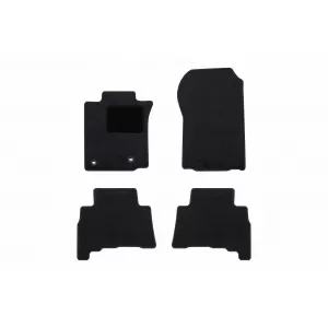 Textile floor mats by Rigum suitable for Toyota Land Cruiser 150 after 2013, set of 4 pieces, black
