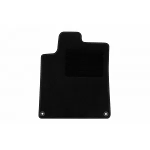 Textile floor mats by Rigum suitable for Peugeot 407 2004-2011, set of 4 pieces, black