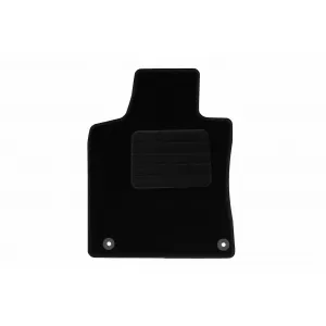 Textile floor mats by Rigum suitable for Peugeot 508 after 2019, set of 4 pieces, black