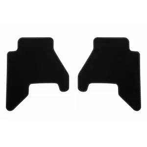 Textile floor mats by Rigum suitable for Nissan Navara 2010-2016, set of 4 pieces, black