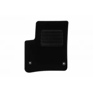 Textile floor mats suitable for Porsche Cayenne 2003-2010, set of 4 pieces, black