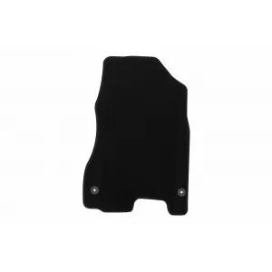 Textile floor mats by Rigum suitable for Renault Koleos 2008-2015, set of 4 pieces, black