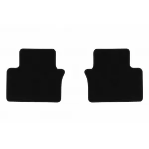 Textile floor mats by Rigum suitable for Renault Koleos 2008-2015, set of 4 pieces, black