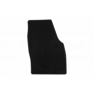 Textile floor mats by Rigum suitable for Audi A1 after 2019, set of 4 pieces, black