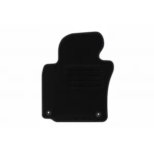 Textile floor mats by Rigum suitable for Seat Leon 2006-2009, set of 4 pieces, black