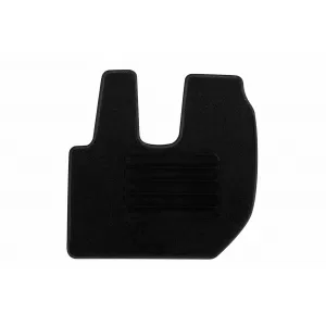 Textile floor mats by Rigum suitable for DAF LF Euro 6 after 2013, set of 2 pieces, black