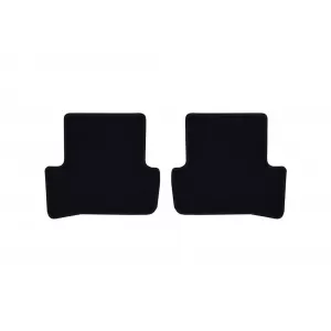 Textile floor mats by Rigum suitable for Mercedes C class W204 2007-2014, set of 4 pieces, black