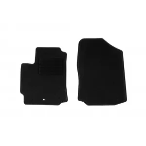 Textile floor mats by Rigum suitable for Subaru Justy 2008-2011, set of 4 pieces, black