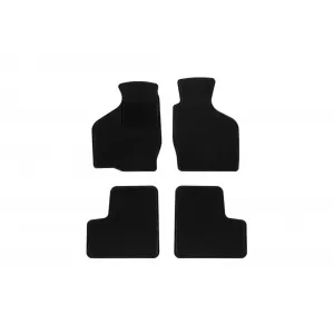 Textile floor mats by Rigum suitable for Suzuki Ignis 2001-2003, set of 4 pieces, black