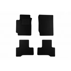 Mochete textile de la Rigum potrivite pentru Suzuki Grand Vitara 3 uși 2005-2015, set de 4 bucăți, negru
