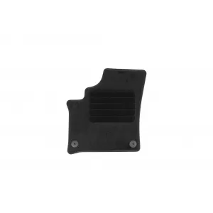 Textile floor mats by Rigum suitable for Skoda Citigo e-iV after 2020, set of 4 pieces, black