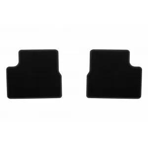Textile floor mats by Rigum suitable for Fiat 500E after 2021, set of 4 pieces, black