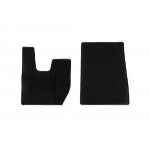 Textile floor mats by Rigum suitable for Iveco S-Way after 2019, set of 3 pieces, black