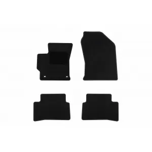 Mochete textile de la Rigum potrivite pentru Toyota Corolla E210 hatchback după 2019, set de 4 piese, negru
