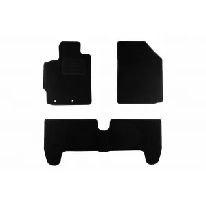 Textile floor mats by Rigum suitable for Toyota Yaris 2006-2012, set of 4 pieces, black