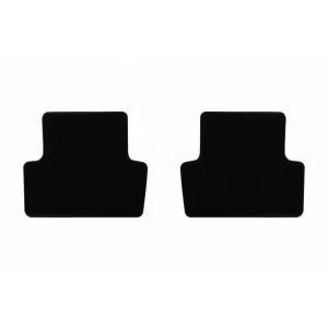 Textile floor mats by Rigum suitable for Volvo V70 2001-2008, set of 4 pieces, black