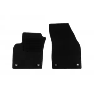 Textile floor mats by Rigum suitable for Volvo C30 2006-2010, set of 4 pieces, black