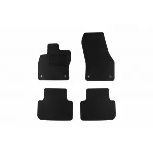 Mochete textile de la Rigum potrivite pentru Volkswagen Golf VII Sportsvan 2014-2019, set de 4 bucăți, negru