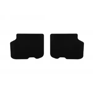 Textile floor mats by Rigum suitable for Dacia Logan 2012-2019, set of 4 pieces, black