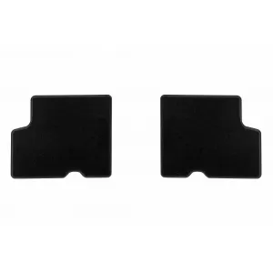 Textile floor mats by Rigum suitable for Dacia Duster 4x2 2010-2018, set of 4 pieces, black