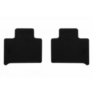Textile floor mats by Rigum suitable for Renault Zoe 2013-2021, set of 4 pieces, black