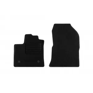 Mochete textile de la Rigum potrivite pentru Renault Express Van după 2021, cu 2 locuri, set de 2 bucăți, negru